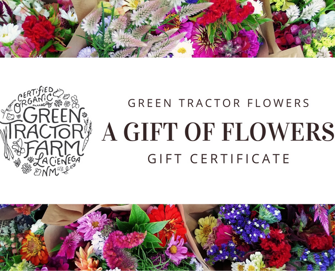 Flower Gift Certificate